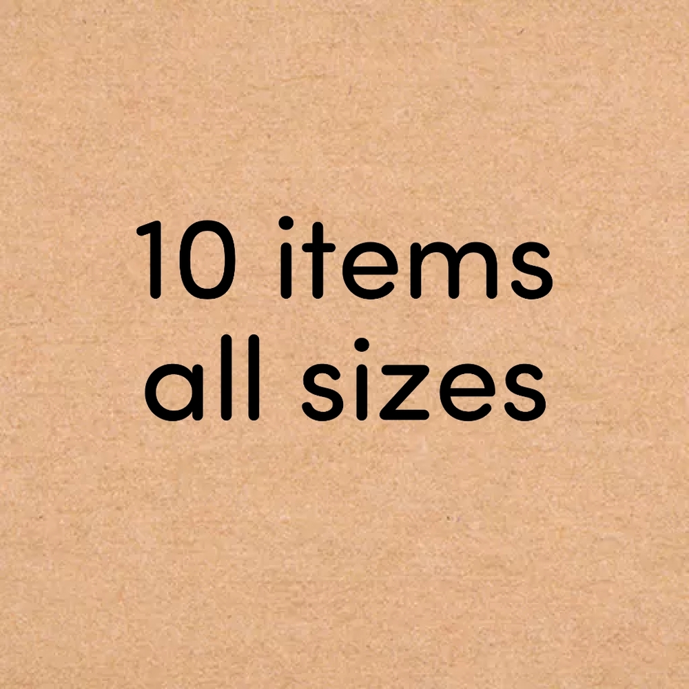 10 items mystery box